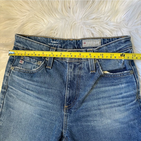 AG Isabelle High Rise Straight Crop Jeans - Picture 10 of 13